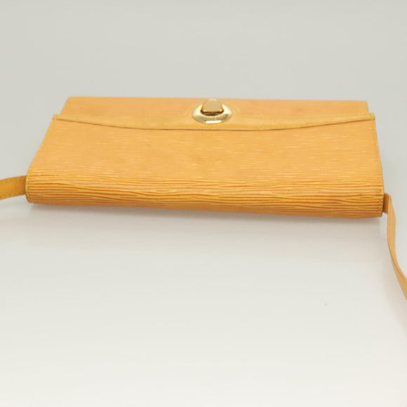 LOUIS VUITTON Epi Arsch Shoulder Bag Yellow M52579 LV Auth 130332