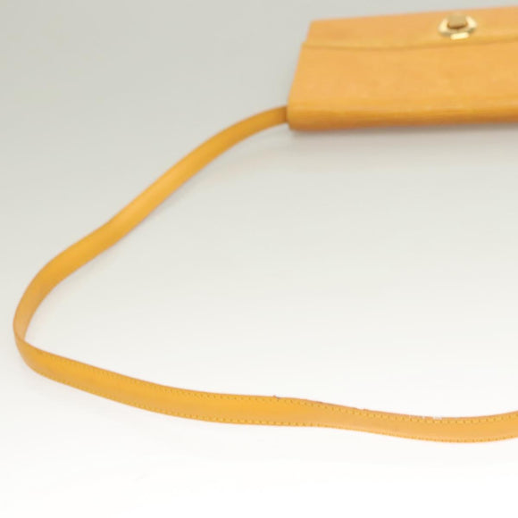 LOUIS VUITTON Epi Arsch Shoulder Bag Yellow M52579 LV Auth 130332