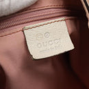 GUCCI GG Canvas Abbey Tote Bag Pink Gold 146247 Auth 130344-17