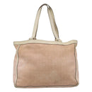 GUCCI GG Canvas Abbey Tote Bag Pink Gold 146247 Auth 130344-2