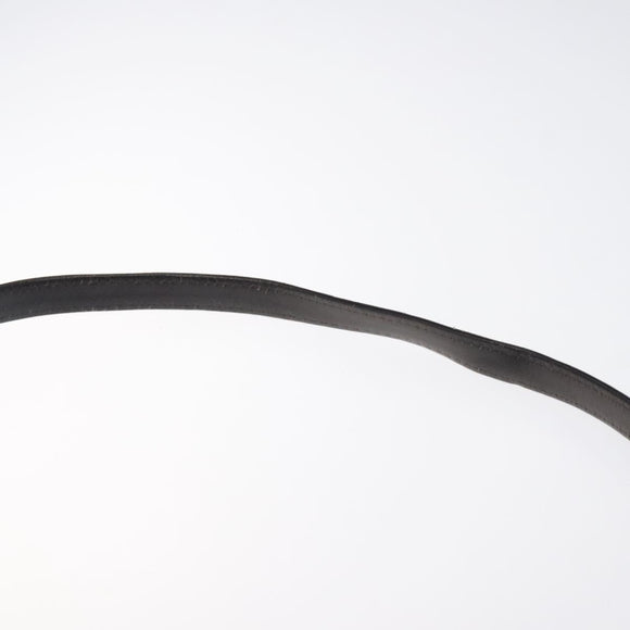 Christian Dior Trotter Canvas Shoulder Bag Brown Gold Auth 130355