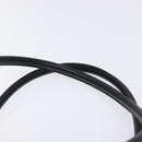 BURBERRY Nova Check Shoulder Bag Wool Leather Black Silver Auth 130359-8