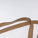 CELINE Macadam Canvas Shoulder Bag PVC Brown Gold Auth 130361-14