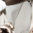 Salvatore Ferragamo Vala Hand Bag Leather 2way Gold Auth 130369-21