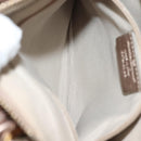 Salvatore Ferragamo Vala Hand Bag Leather 2way Gold Auth 130369-25