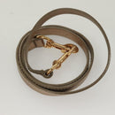 Salvatore Ferragamo Vala Hand Bag Leather 2way Gold Auth 130369-26