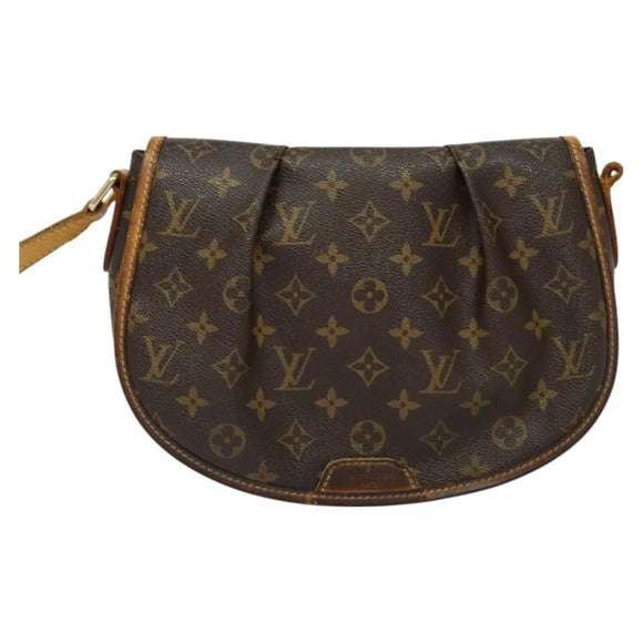 LOUIS VUITTON Monogram Menilmontan PM Shoulder Bag M40474 LV Auth 130372
