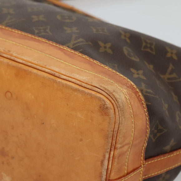 LOUIS VUITTON Monogram Noe Shoulder Bag M42224 LV Auth 130381