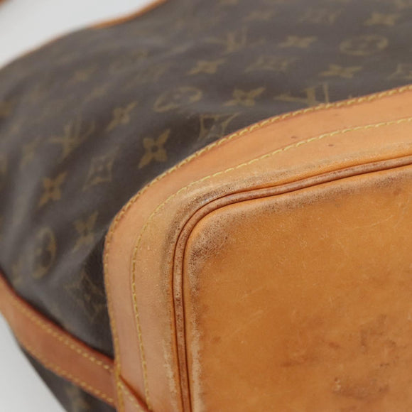 LOUIS VUITTON Monogram Noe Shoulder Bag M42224 LV Auth 130381