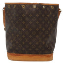 LOUIS VUITTON Monogram Noe Shoulder Bag M42224 LV Auth 130381-2