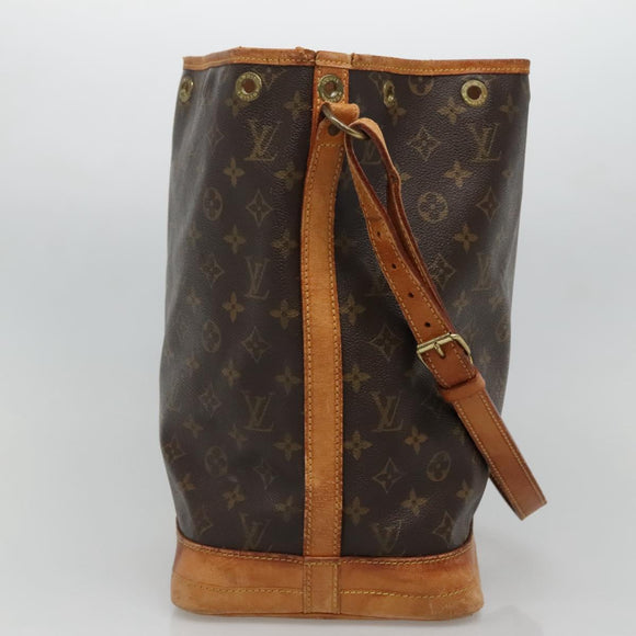 LOUIS VUITTON Monogram Noe Shoulder Bag M42224 LV Auth 130381