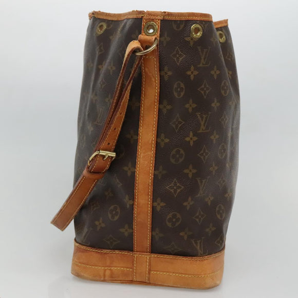 LOUIS VUITTON Monogram Noe Shoulder Bag M42224 LV Auth 130381