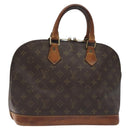LOUIS VUITTON Monogram Alma Hand Bag M51130 LV Auth 130382-1