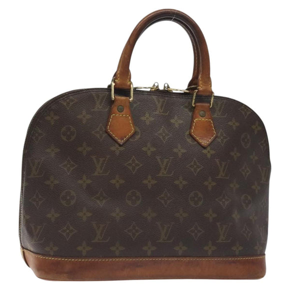 LOUIS VUITTON Monogram Alma Hand Bag M51130 LV Auth 130382