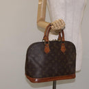 LOUIS VUITTON Monogram Alma Hand Bag M51130 LV Auth 130382-21