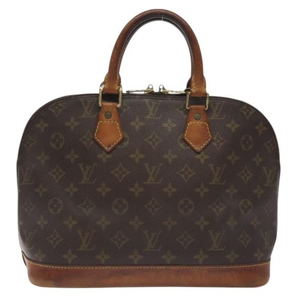 LOUIS VUITTON Monogram Alma Hand Bag M51130 LV Auth 130382