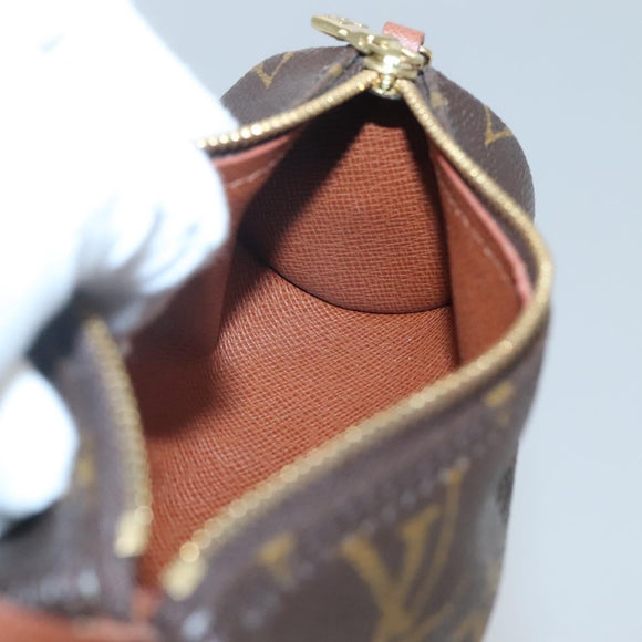 LOUIS VUITTON Monogram Papillon Pouch LV Auth 130389