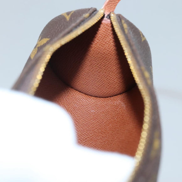 LOUIS VUITTON Monogram Papillon Pouch LV Auth 130389