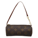 LOUIS VUITTON Monogram Papillon Pouch LV Auth 130389-13