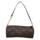 LOUIS VUITTON Monogram Papillon Pouch LV Auth 130389-2