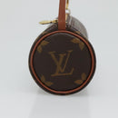 LOUIS VUITTON Monogram Papillon Pouch LV Auth 130389-3