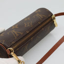 LOUIS VUITTON Monogram Papillon Pouch LV Auth 130389-6