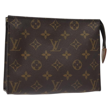 LOUIS VUITTON Monogram Posh Toilette 19 Pouch M47544 LV Auth 130390