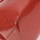 LOUIS VUITTON Monogram Vernis Wilshire PM Bag Orenge Sunset M93644 Auth 130399-9