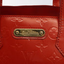 LOUIS VUITTON Monogram Vernis Wilshire PM Bag Orenge Sunset M93644 Auth 130399-17