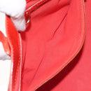 LOUIS VUITTON Monogram Vernis Wilshire PM Bag Orenge Sunset M93644 Auth 130399-20