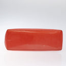 LOUIS VUITTON Monogram Vernis Wilshire PM Bag Orenge Sunset M93644 Auth 130399-5