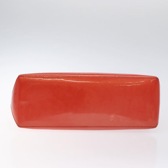 LOUIS VUITTON Monogram Vernis Wilshire PM Bag Orenge Sunset M93644 Auth 130399