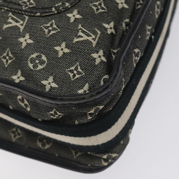 LOUIS VUITTON Monogram Mini Buzas Marie Kate Bag Black M92320 LV Auth 130403