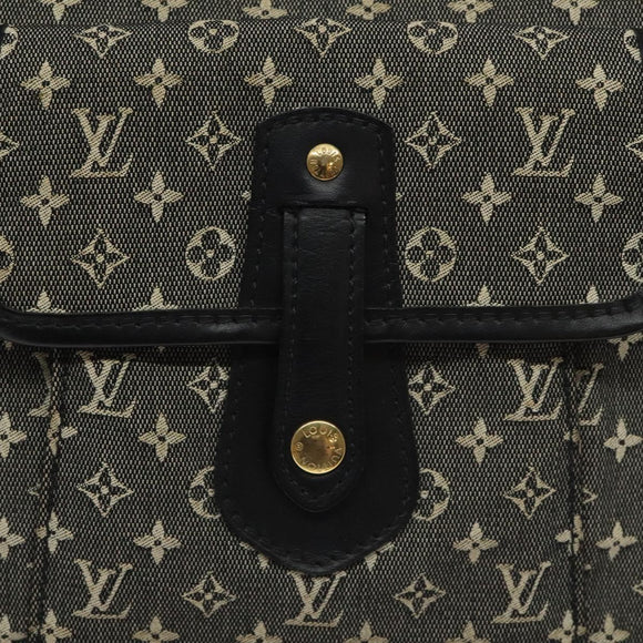 LOUIS VUITTON Monogram Mini Buzas Marie Kate Bag Black M92320 LV Auth 130403