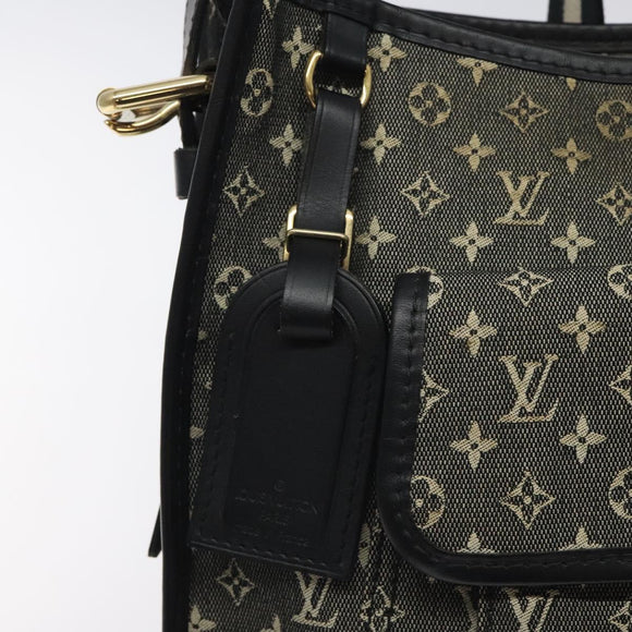 LOUIS VUITTON Monogram Mini Buzas Marie Kate Bag Black M92320 LV Auth 130403