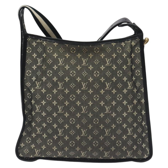 LOUIS VUITTON Monogram Mini Buzas Marie Kate Bag Black M92320 LV Auth 130403