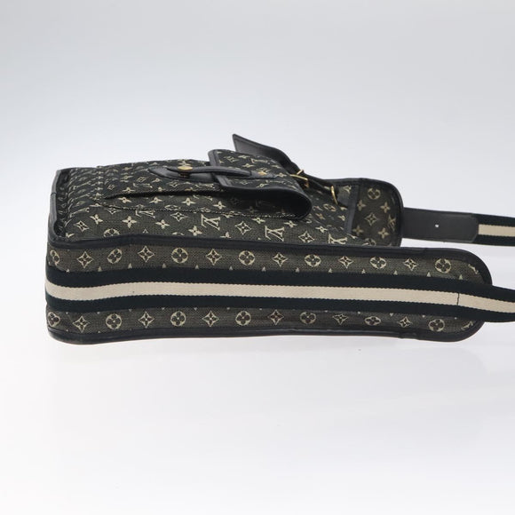 LOUIS VUITTON Monogram Mini Buzas Marie Kate Bag Black M92320 LV Auth 130403