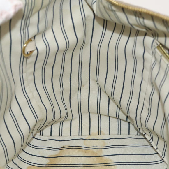 LOUIS VUITTON Monogram Empreinte Lumineuse PM Bag 2way White M93411 Auth 130404