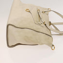 LOUIS VUITTON Monogram Empreinte Lumineuse PM Bag 2way White M93411 Auth 130404-3