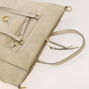 LOUIS VUITTON Monogram Empreinte Lumineuse PM Bag 2way White M93411 Auth 130404-6