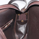 Christian Dior Trotter Canvas Shoulder Bag Brown Gold Auth 130411-19