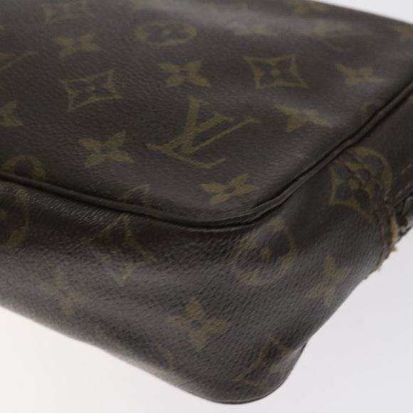 LOUIS VUITTON Monogram Trousse Toilette 23 Clutch Bag M47524 LV Auth 130426