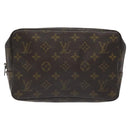 LOUIS VUITTON Monogram Trousse Toilette 23 Clutch Bag M47524 LV Auth 130426-13
