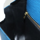 LOUIS VUITTON Epi Saint Cloud GM Shoulder Bag Toledo Blue M52195 LV Auth 130456-19
