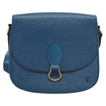 LOUIS VUITTON Epi Saint Cloud GM Shoulder Bag Toledo Blue M52195 LV Auth 130456 - 0