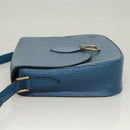 LOUIS VUITTON Epi Saint Cloud GM Shoulder Bag Toledo Blue M52195 LV Auth 130456-5