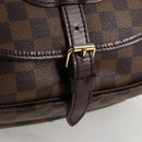 LOUIS VUITTON Damier Ebene Saumur 30 Shoulder Bag SPO N48081 LV Auth 130461V-8