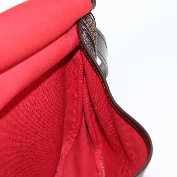 LOUIS VUITTON Damier Ebene Saumur 30 Shoulder Bag SPO N48081 LV Auth 130461V