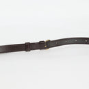 LOUIS VUITTON Damier Ebene Saumur 30 Shoulder Bag SPO N48081 LV Auth 130461V-14