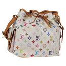 LOUIS VUITTON Monogram Multicolor Petit Noe Shoulder Bag M42229 Auth 130467V-1